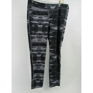 old navy active pants XXL yoga pants black stripe core fitte